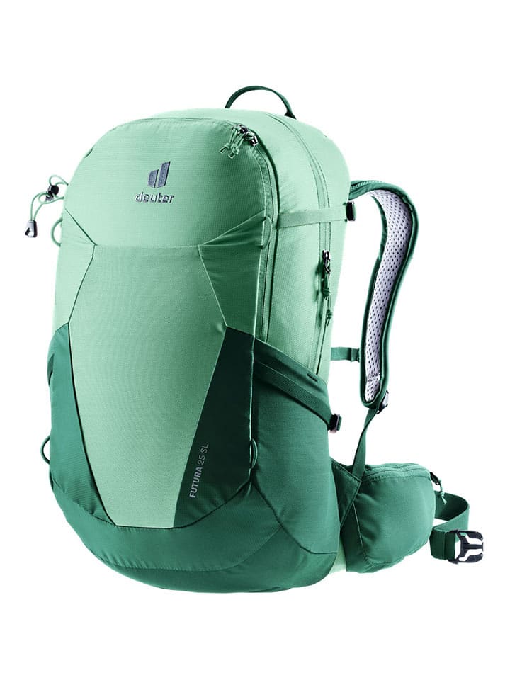 Deuter Plecak turystyczny "Futura 25 SL" w kolorze zielonym - 28 x 53 x 20 cm rozmiar: onesize