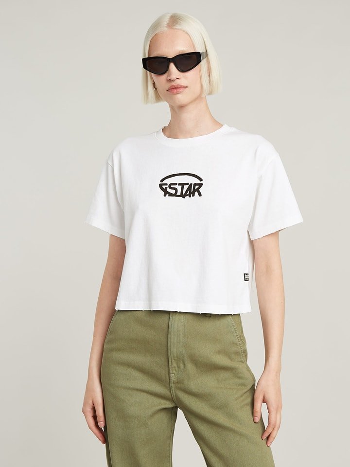 G-Star Koszulka w kolorze białym rozmiar: XL