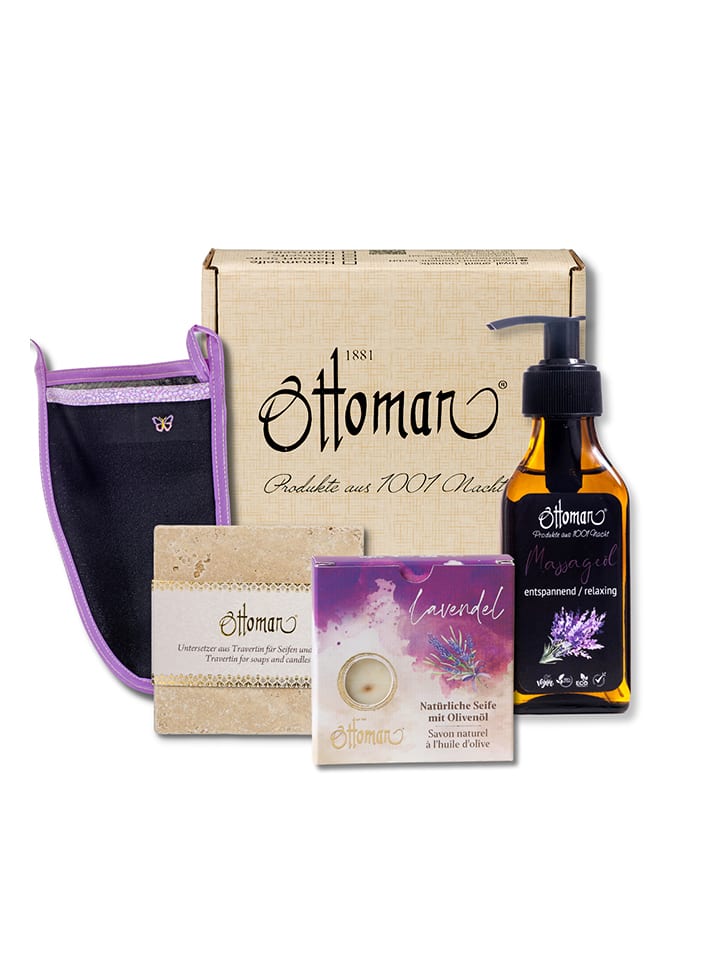 Ottoman 4-częściowy zestaw "Lavendel" rozmiar: onesize