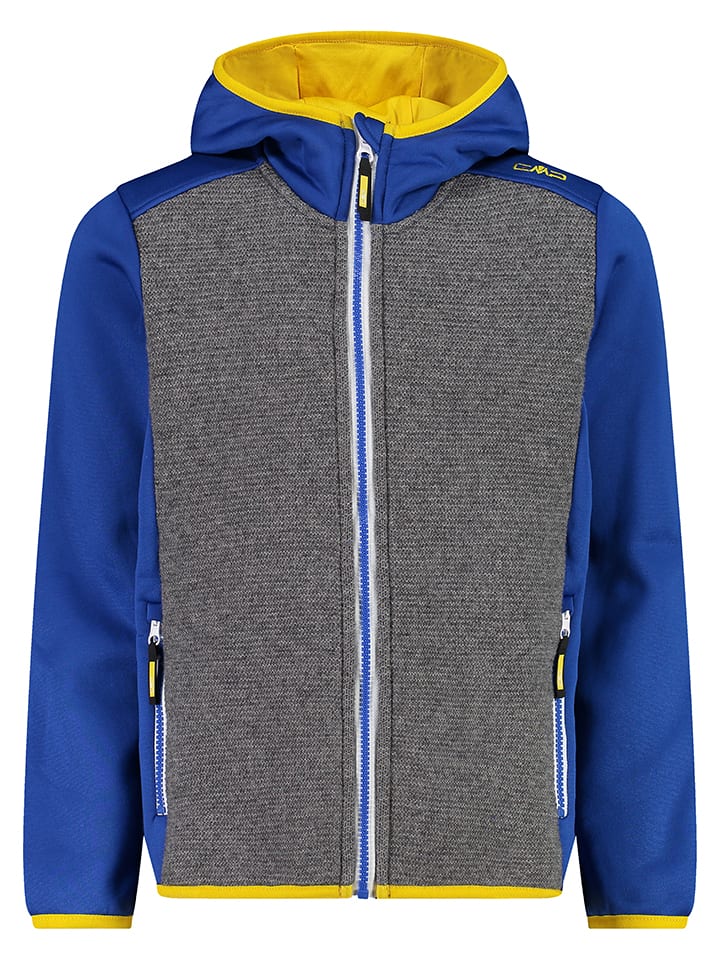 CMP Kurtka polarowa w kolorze niebiesko-szarym rozmiar: 128