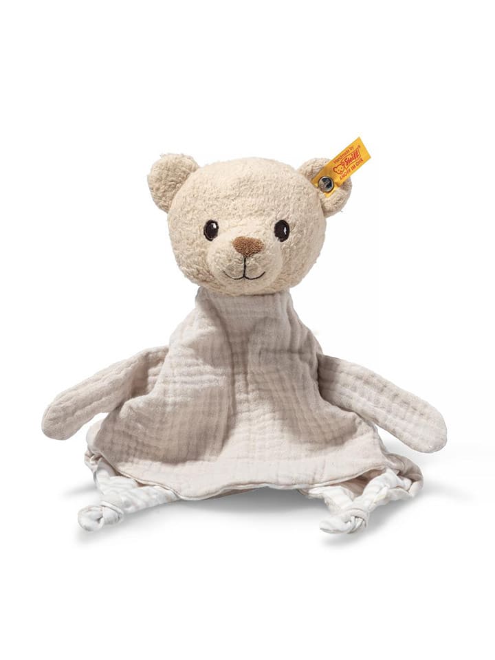 Steiff Miś-chusta "Noah" w kolorze beżowym do przytulania - 3+ rozmiar: onesize