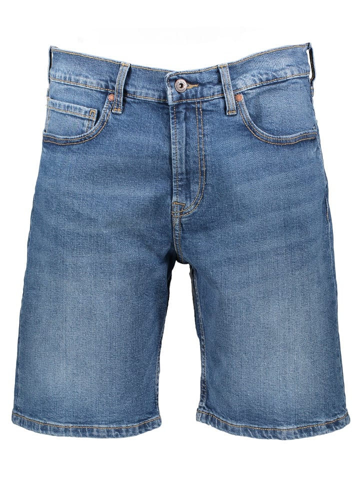 Pepe Jeans Bermudy dżinsowe w kolorze niebieskim rozmiar: W34