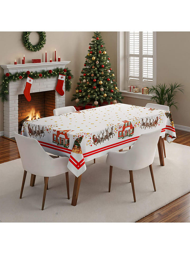 Colourful Cotton Obrus ze wzorem rozmiar: 160x220 cm