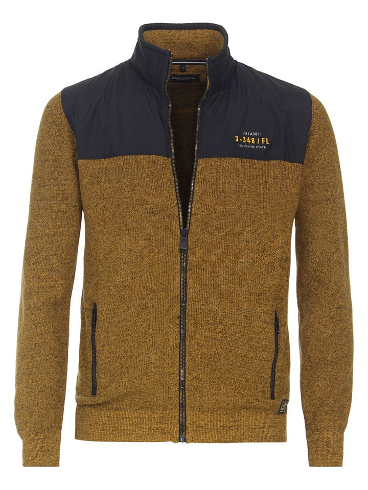 CASAMODA Kardigan w kolorze jasnobrązowo-granatowym rozmiar: 6XL