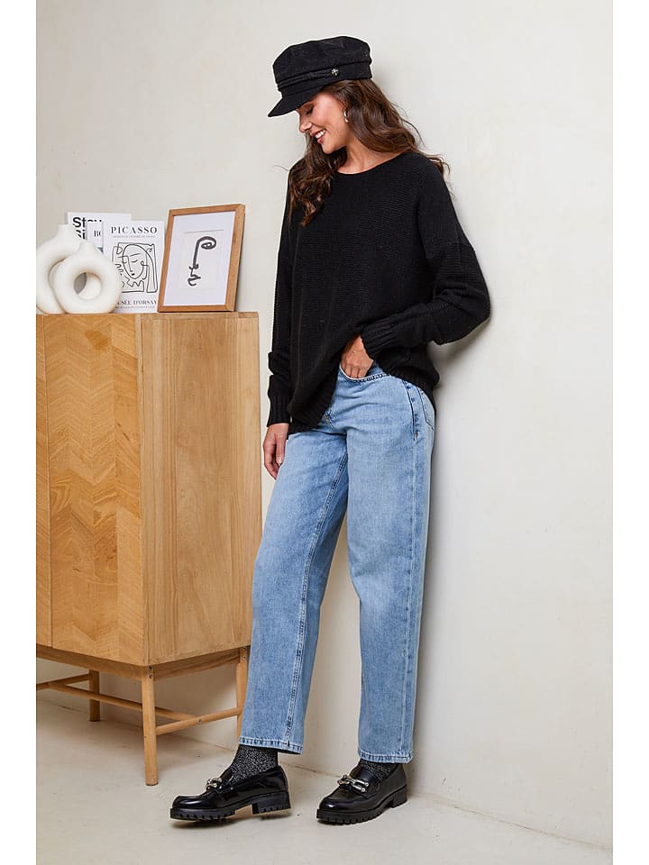 Soft Cashmere Sweter w kolorze czarnym rozmiar: 38/40