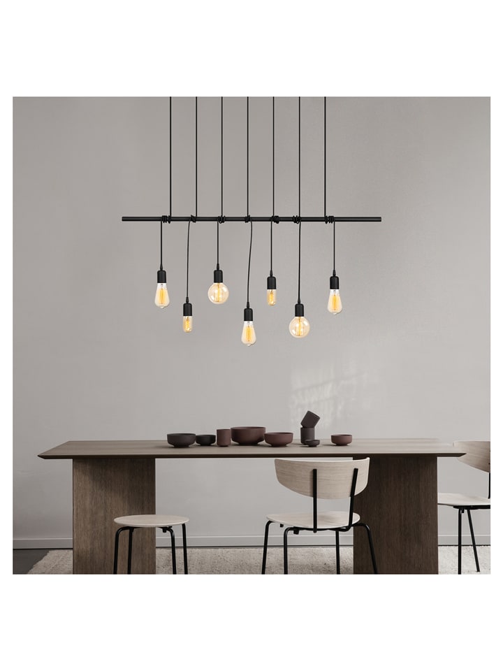 Opviq Lampa wisząca "Salkim" w kolorze czarnym - 120 x 10 cm rozmiar: onesize