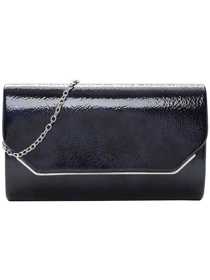 Tamaris Kopertówka "Amalia Finish" w kolorze granatowym - 22 x 13 x 4 cm rozmiar: onesize