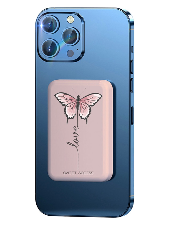 SWEET ACCESS Powerbank w kolorze jasnoróżowym - 10000 mAh rozmiar: onesize