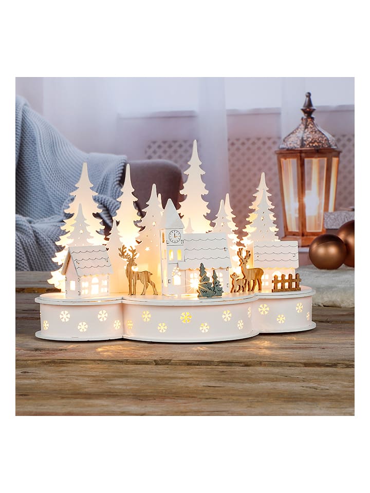 Profiline Dekoracyjna lampa LED w kolorze ciepłej bieli - 30 x 20 x 15 cm rozmiar: onesize