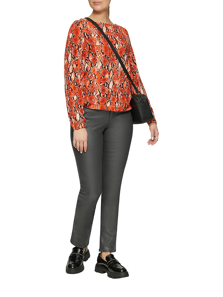 s.Oliver Dżinsy - Slim fit - w kolorze antracytowym rozmiar: 44/L30