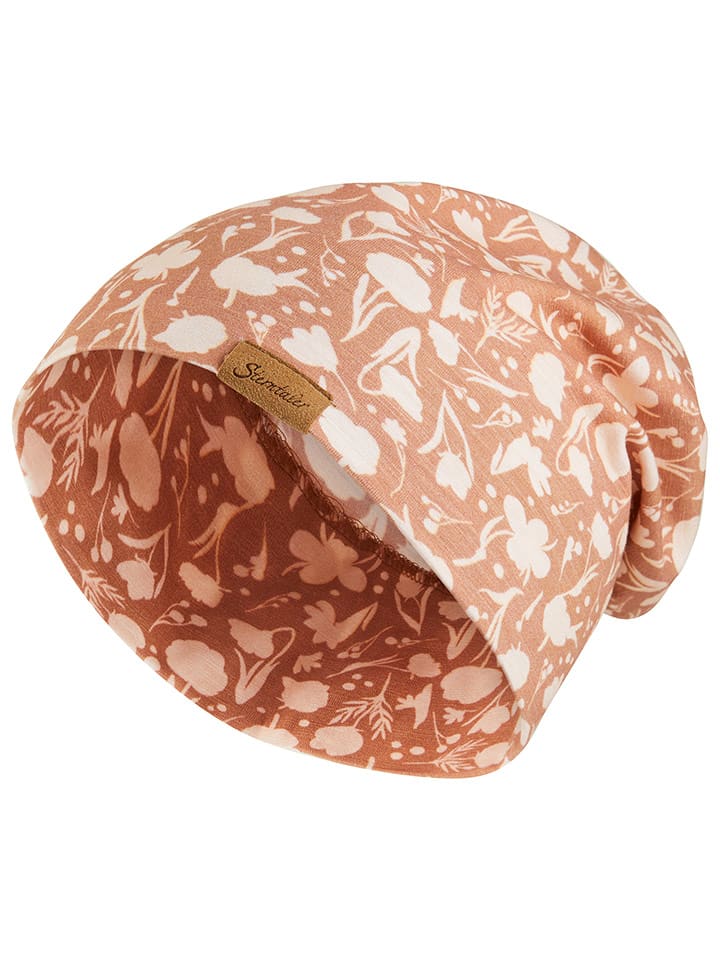 Sterntaler Czapka beanie w kolorze jasnobrązowo-beżowym rozmiar: 49 cm