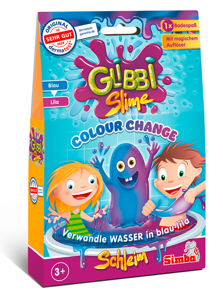 Simba Szlam "Glibbi Color Change Slime" do kąpieli - 3+ rozmiar: onesize