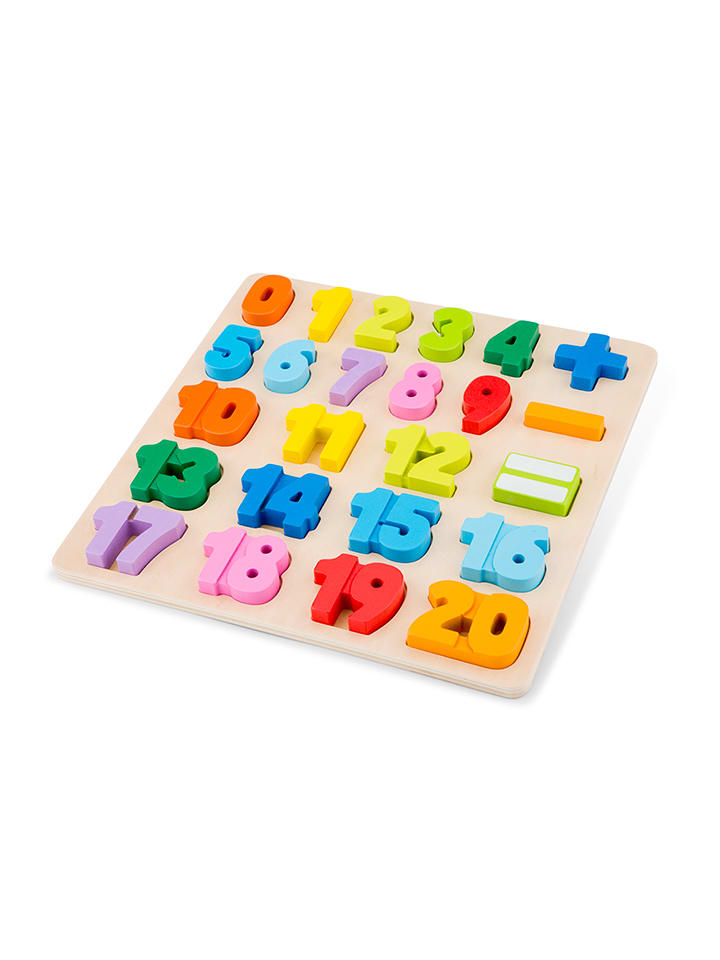 New Classic Toys 24-częściowe puzzle-cyfry - 2+ rozmiar: onesize