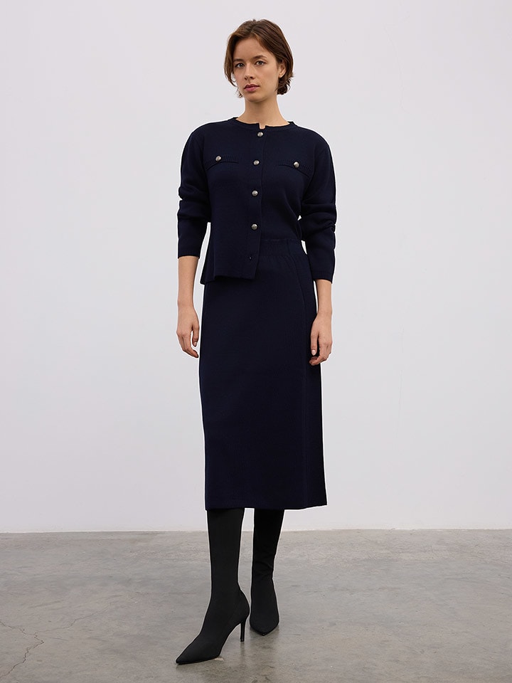 BGN Spódnica w kolorze granatowym rozmiar: 38