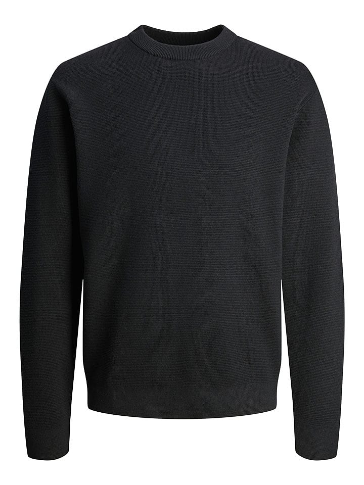 Jack & Jones Sweter "Milano" w kolorze czarnym rozmiar: L