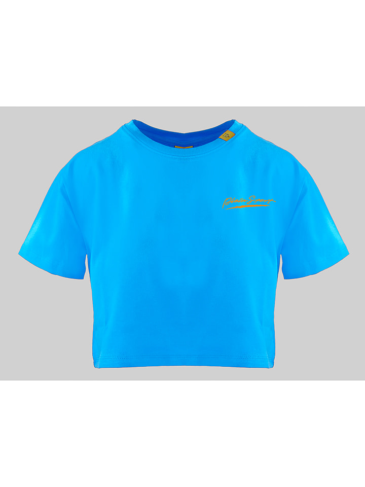 Plein Sport Koszulka w kolorze niebieskim rozmiar: L