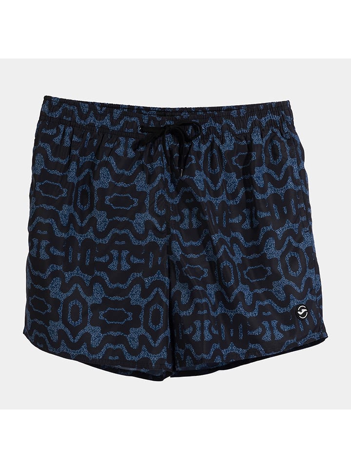Joma Szorty kąpielowe w kolorze czarno-niebieskim rozmiar: XL