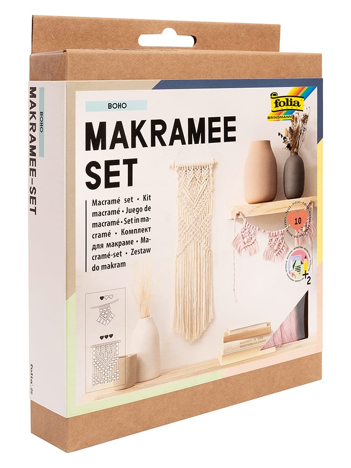 folia PAPER 10-częściowy zestaw w kolorze jasnoróżowo-beżowym do rękodzieła rozmiar: onesize