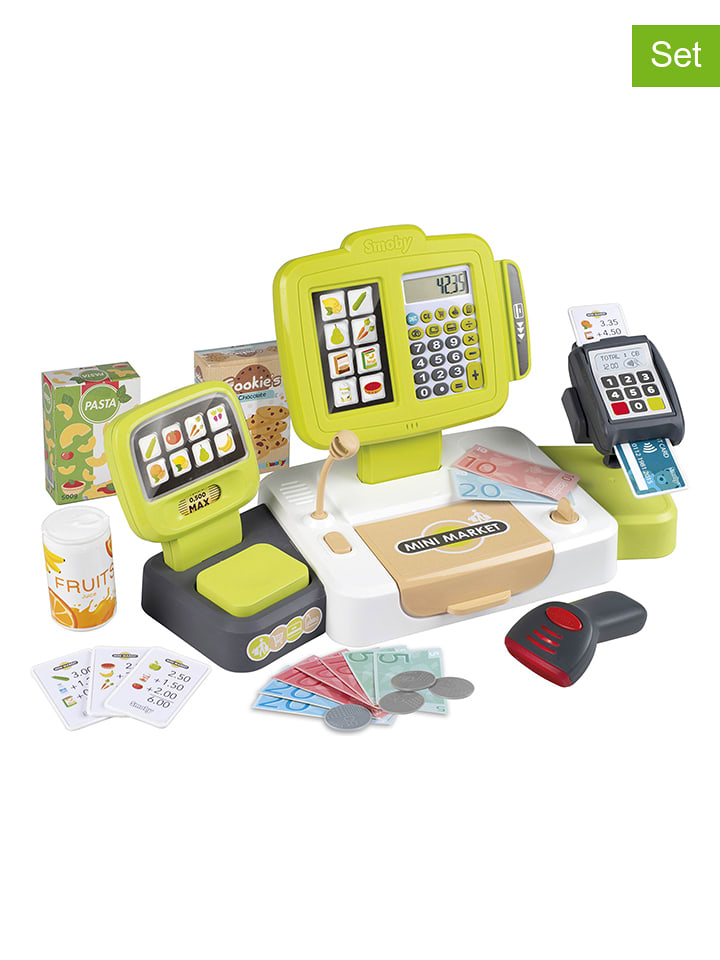 Smoby Elektroniczna kasa sklepowa z akcesoriami - 3+ rozmiar: onesize