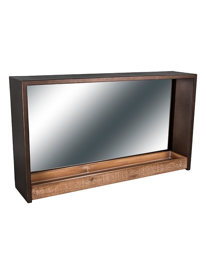 Anticline Lustro w kolorze brązowym - 70 x 40 x 15,5 cm rozmiar: onesize