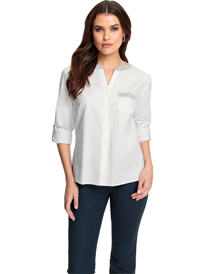 WITT WEIDEN Bluzka w kolorze białym rozmiar: 40