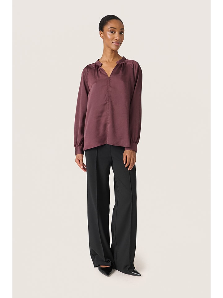 Soaked in Luxury Bluzka w kolorze bordowym rozmiar: S