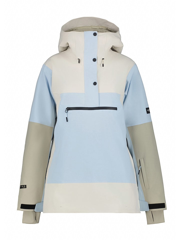 Icepeak Kurtka narciarska "Calio" w kolorze kremowo-szaro-błękitnym rozmiar: 42