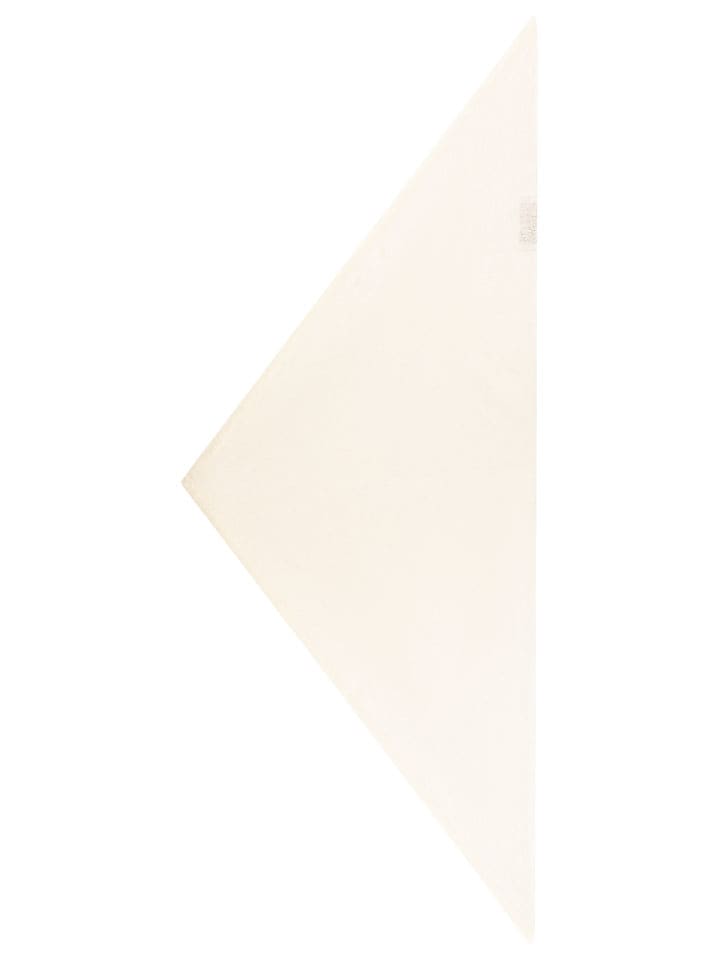 Zwillingsherz Kaszmirowa chusta w kolorze kremowym - 85 x 35 cm rozmiar: onesize