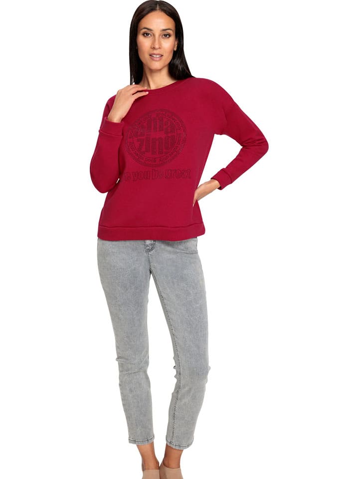 Heine Bluza w kolorze czerwonym rozmiar: 34