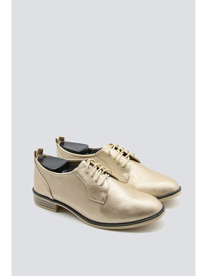 Bellucci Trzewiki w kolorze złotym rozmiar: 39