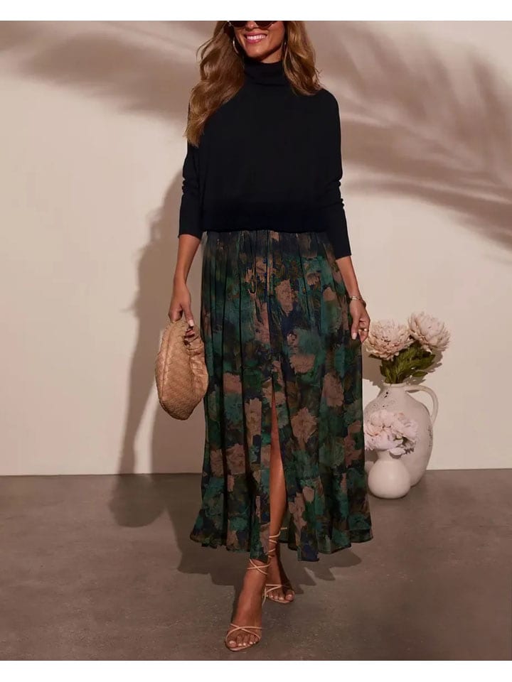 Milan Kiss Spódnica w kolorze zielonym rozmiar: XL