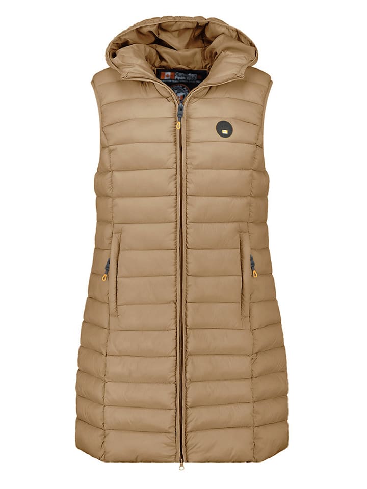 Canadian Peak Kamizelka pikowana "Vatikamapeak" w kolorze beżowym rozmiar: XL