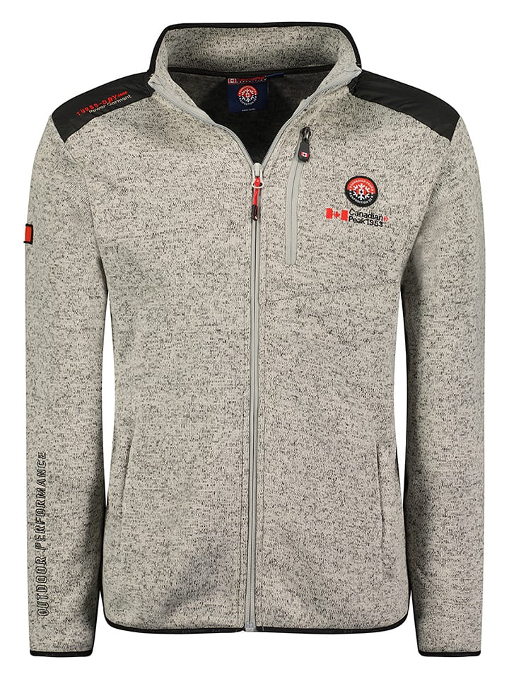 Canadian Peak Kurtka polarowa w kolorze szarym rozmiar: S