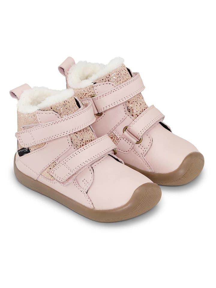 Bundgaard Buty "Willie Strap TEX" w kolorze jasnoróżowym do nauki chodzenia rozmiar: 28