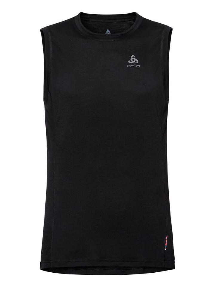 Odlo Podkoszulek funkcyjny "Natural + Light" w kolorze czarnym rozmiar: S