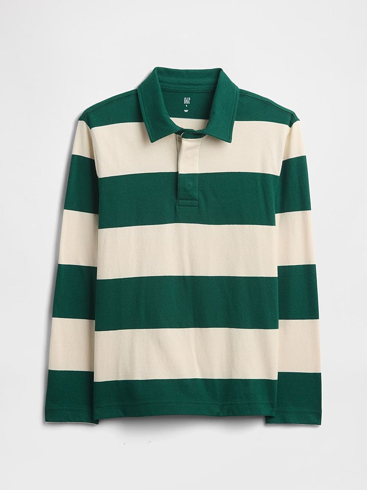 GAP Koszulka polo w kolorze zielonym rozmiar: 164/170