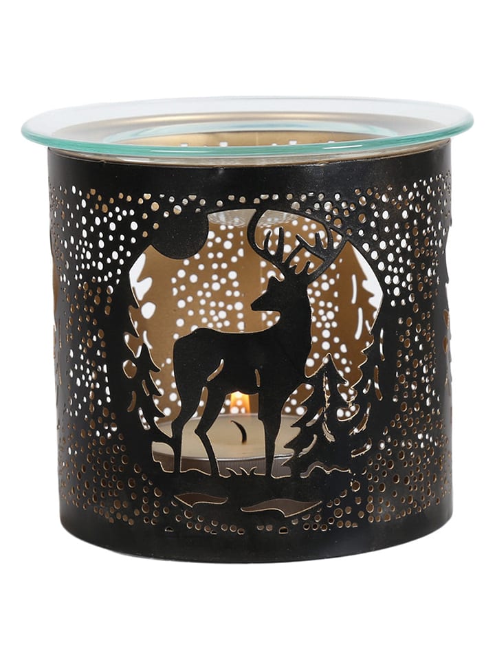 Woodbridge Kominek zapachowy "Stag" w kolorze czarnym - wys. 10 x Ø 10,5 cm rozmiar: onesize