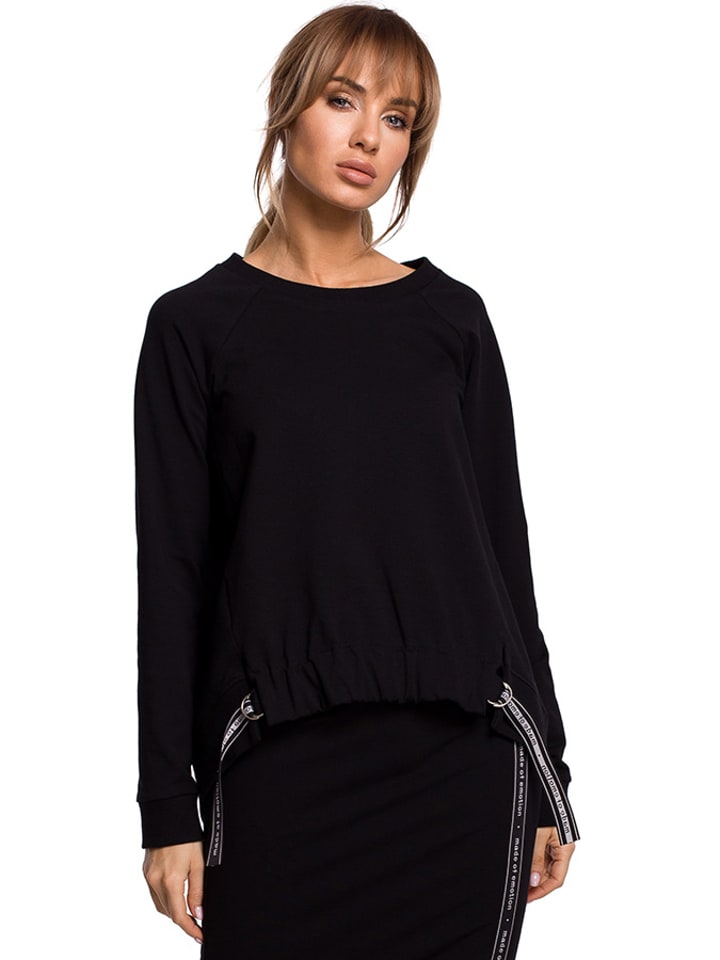 made of emotion Bluza w kolorze czarnym rozmiar: S