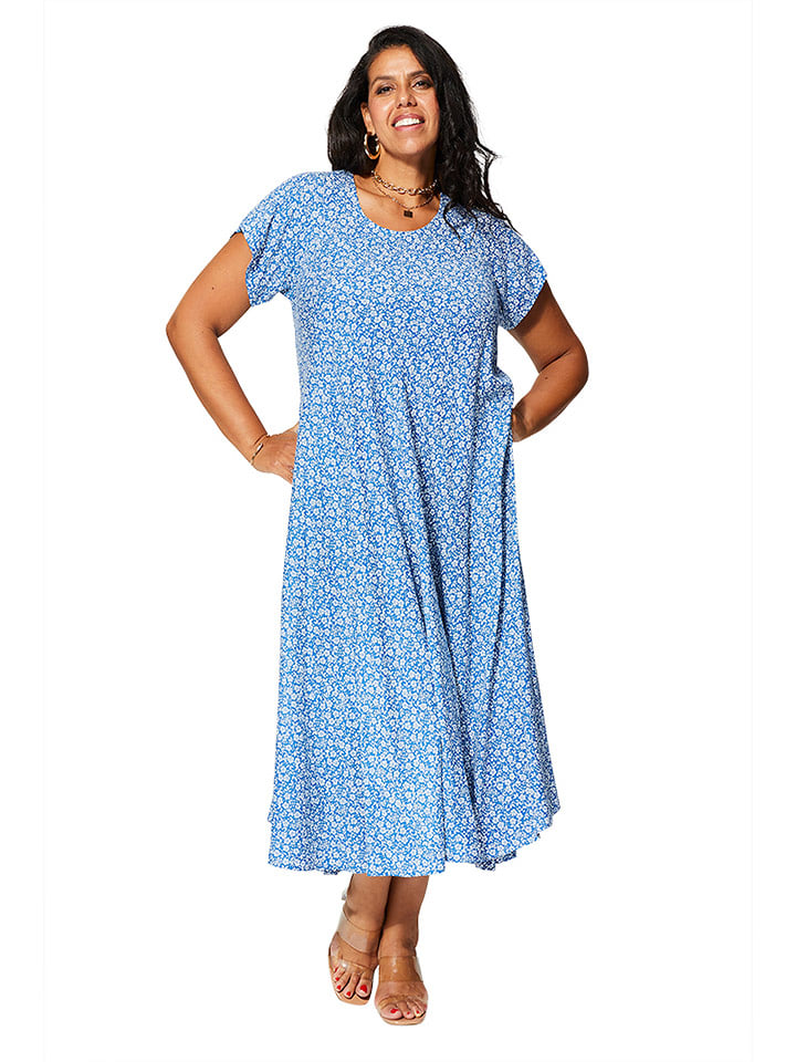 Aller Simplement Sukienka w kolorze niebieskim rozmiar: 42/44