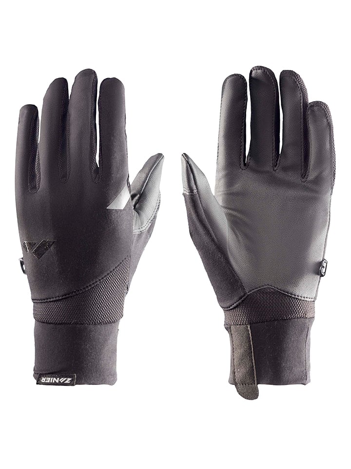 Zanier Rękawice "Classic" w kolorze czarnym do narciarstwa biegowego rozmiar: 8
