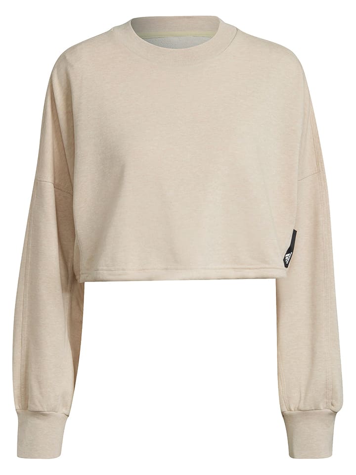 adidas Bluza w kolorze beżowym rozmiar: XL