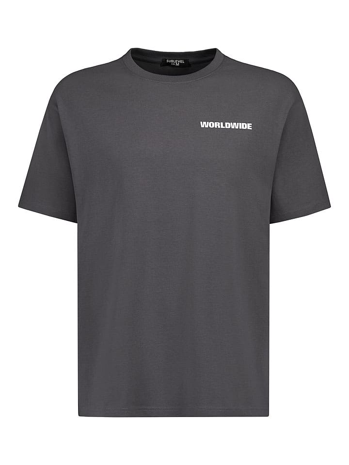 Sublevel Koszulka w kolorze antracytowym rozmiar: XXL