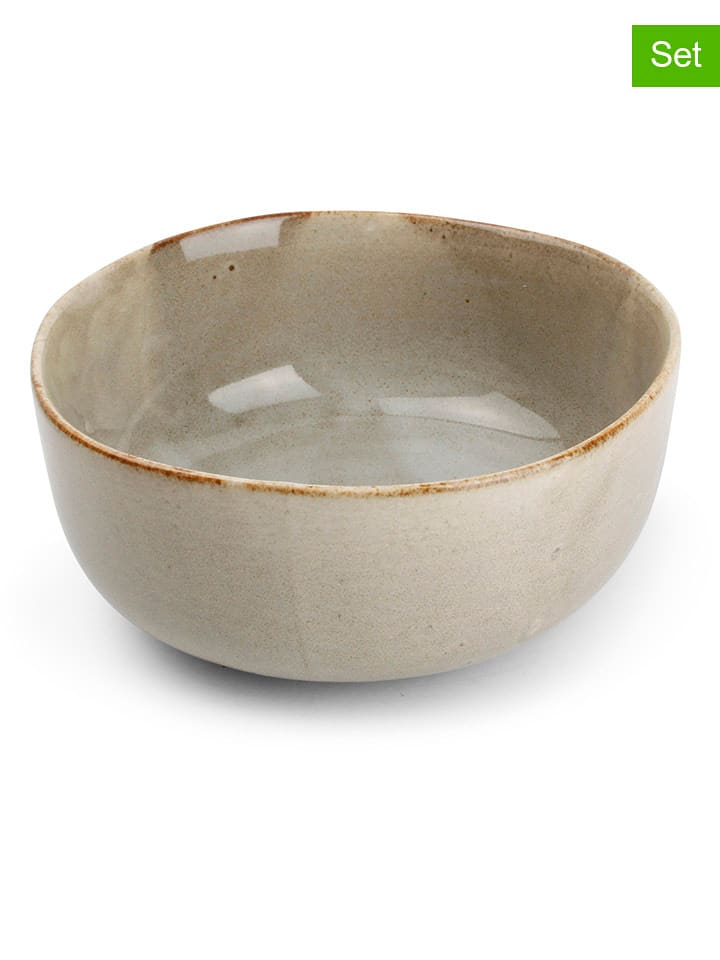 Salt and Pepper Miski (4 szt.) "Studio Urban" w kolorze szarym - wys. 6 x Ø 14,5 cm rozmiar: onesize