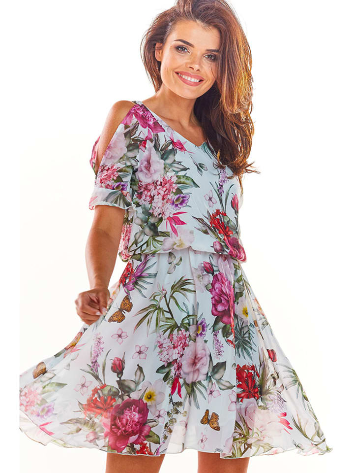 Awama Sukienka ze wzorem rozmiar: S