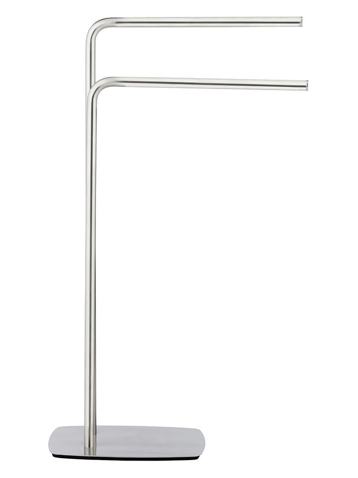 Wenko Uchwyt "Iria" w kolorze srebrnym na ręcznik - 48 x 81,5 x 20 cm rozmiar: onesize