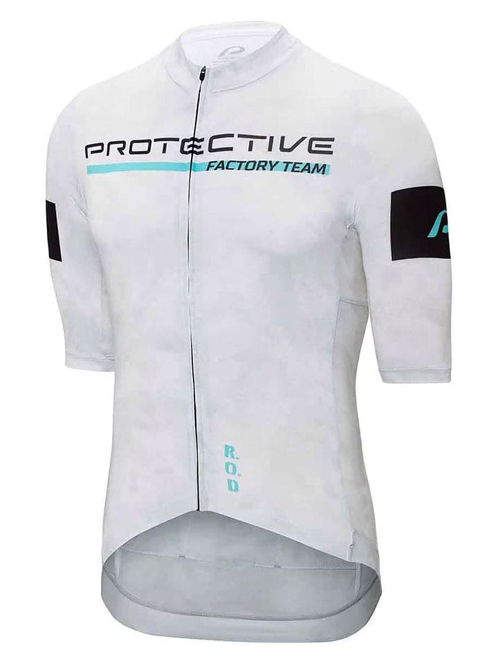 Protective Koszulka kolarska "Factory Team" w kolorze kremowym rozmiar: XXL