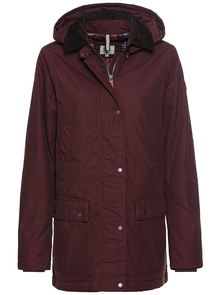 Camel Active Płaszcz przejściowy w kolorze bordowym rozmiar: 46