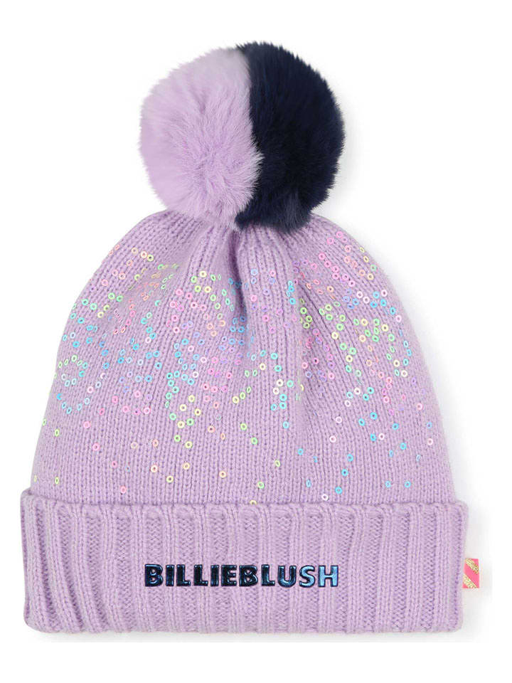 Billieblush Czapka w kolorze fioletowym rozmiar: 116-152