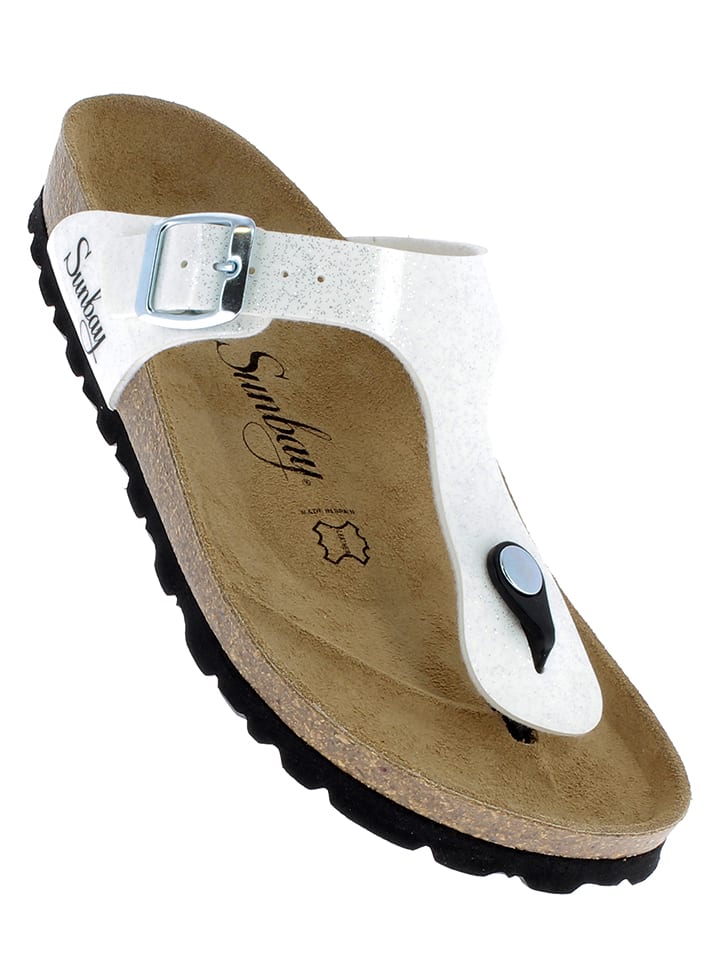 Sunbay Japonki "Camelia" w kolorze białym rozmiar: 40