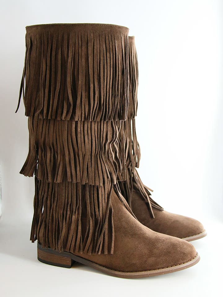 Bellucci Kozaki w kolorze brązowym rozmiar: 41